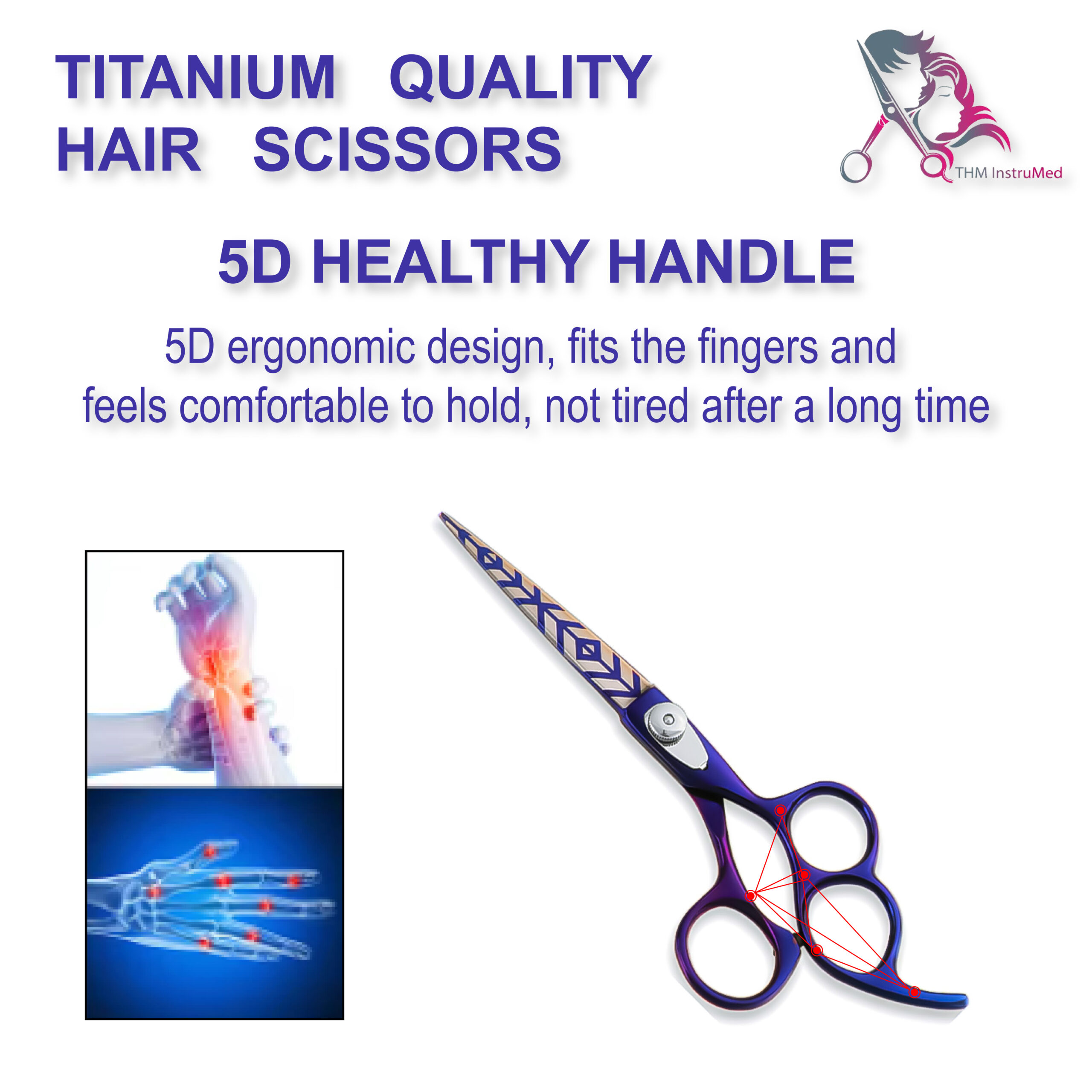 thm 43 titanium scissor