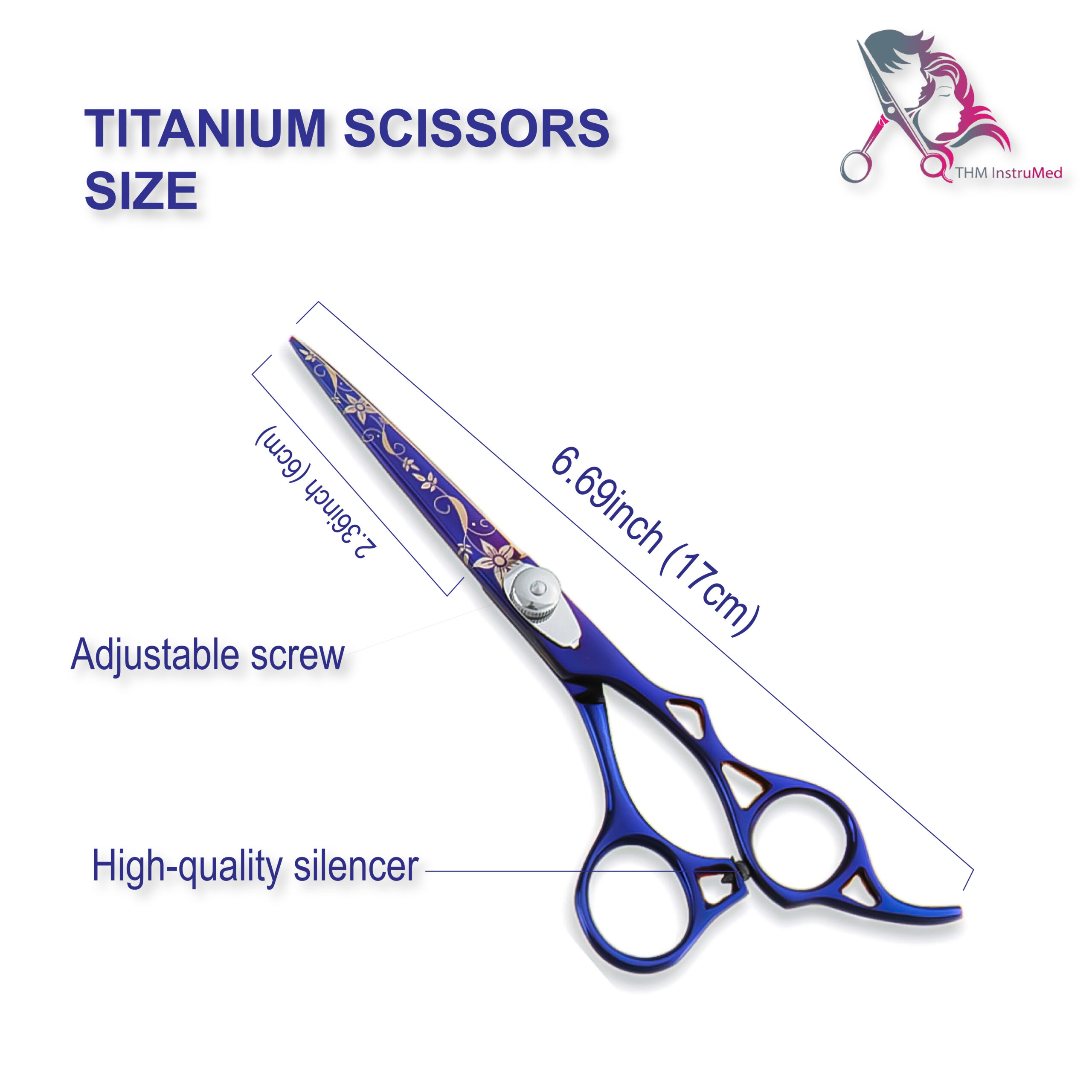 thm 46 titanium scissor